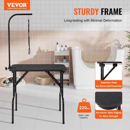 VEVOR Pet Grooming Table Arm With Clamp