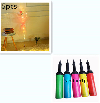 LED Luminous Balloon Rose Bouquet - Perfect for Gifts