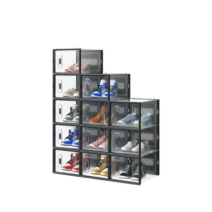 Black Medium 12PCS Shoe Box