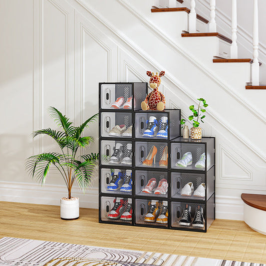 Black Medium 12PCS Shoe Box