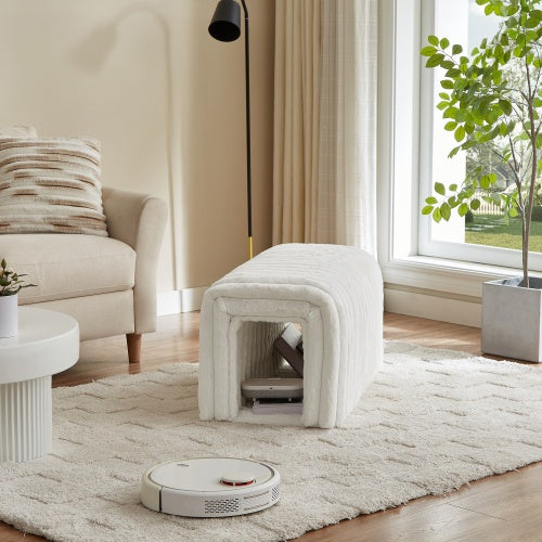 Ottoman Storage Bench Pet Supplies