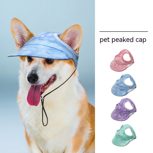 Puppy Peaked Baseball Cap