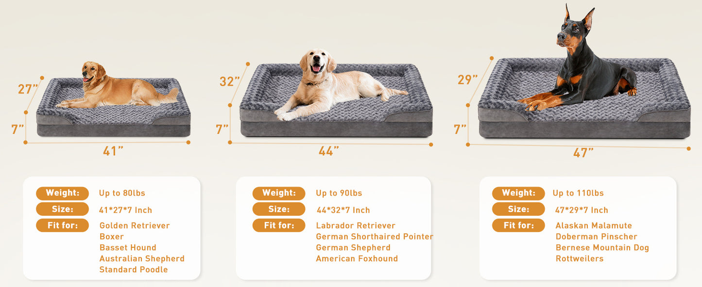 Washable Luxury Orthopedic Dog Sofa