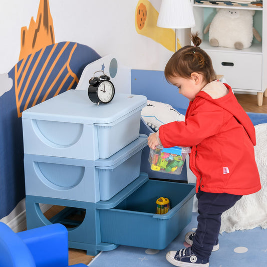 3 Tier Kids Toy Storage