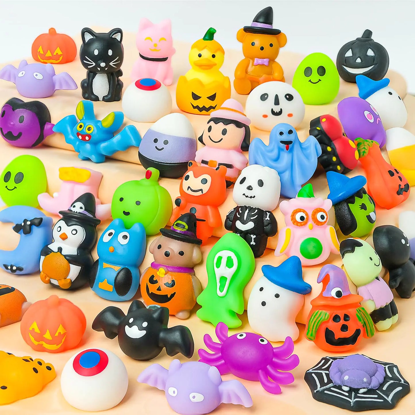 Halloween Mochi Squishy Toys for Kids Girls Boys