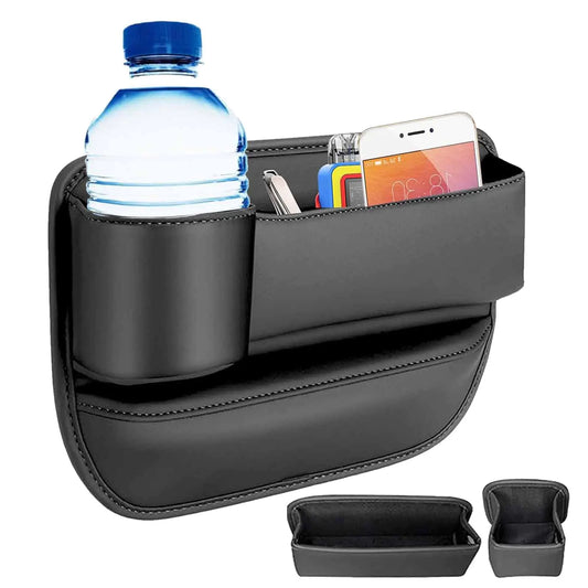 Car Leather Cup Holder Gap Bag