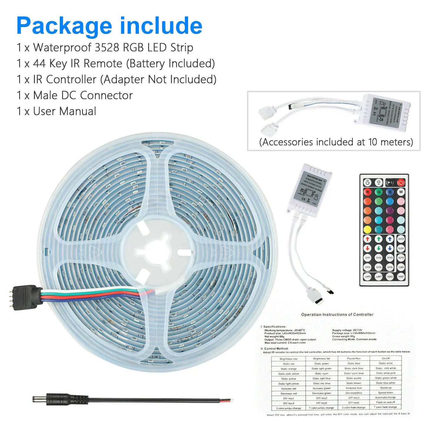 32FT LED SMD Strip Light