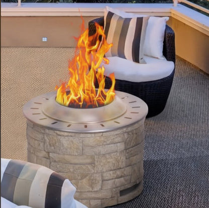 Stackstone Look Smokeless firepit