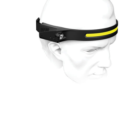 COB LED Induction Headlamp 