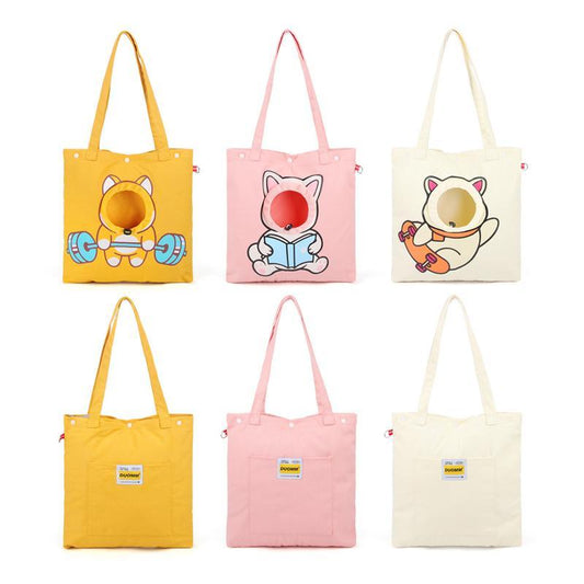 Pet Canvas Shoulder Bag