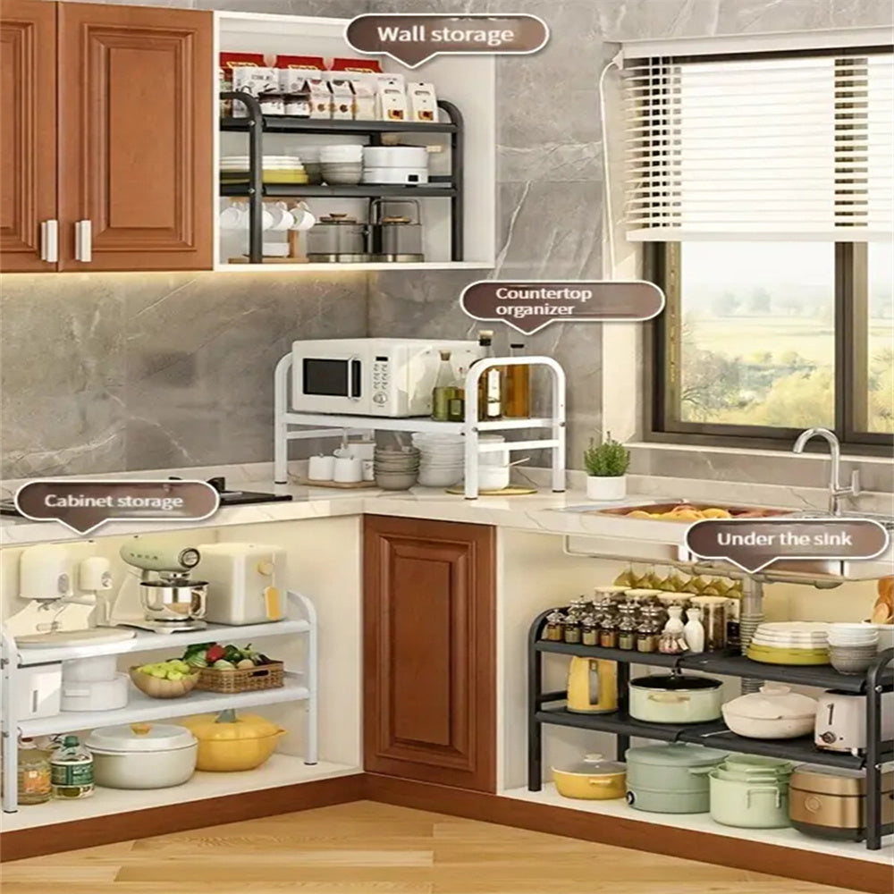 Expandable Cabinet Shelf