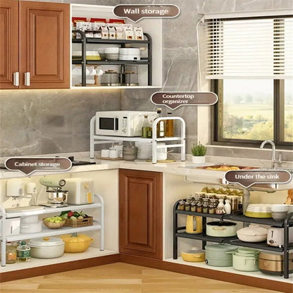 Expandable Cabinet Shelf