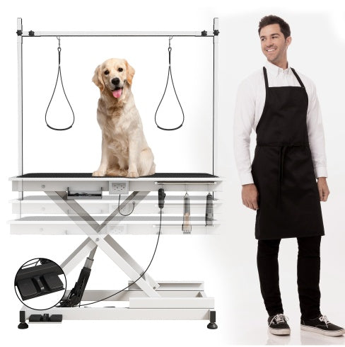Super Deluxe Electric Pet Grooming Table