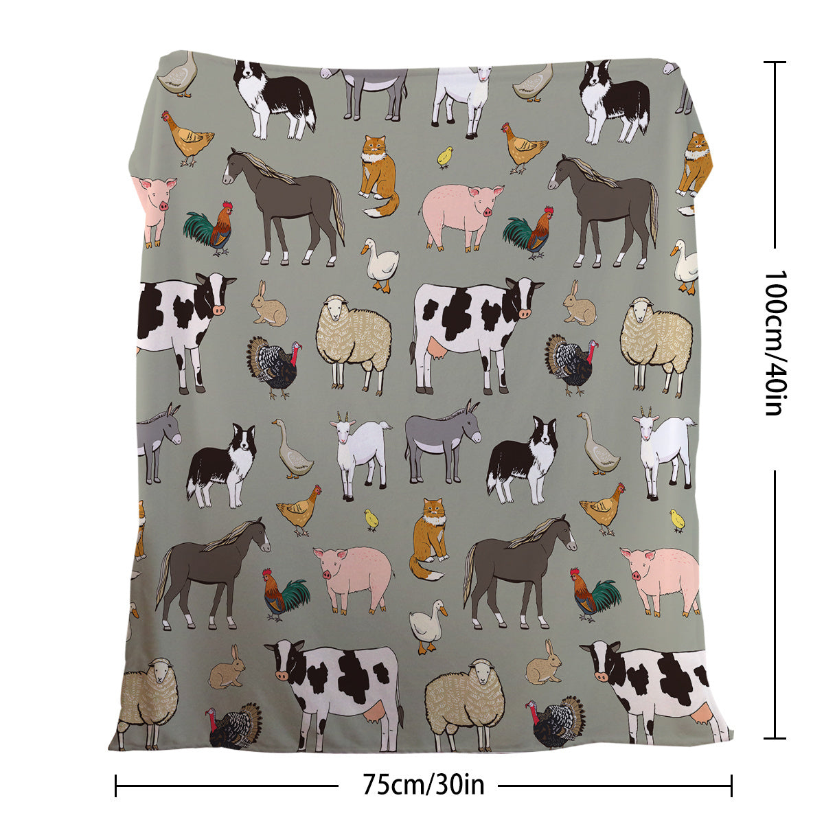 Various Animals Blanket