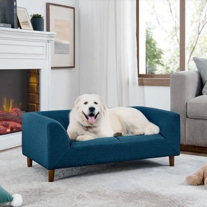 Pet Sofa With Backrest And Armrests