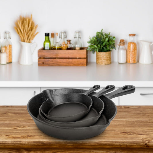 Pre-Seasoned Cast Iron Skillets