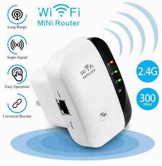 WiFi Range Extender | Internet Booster & Signal Repeater