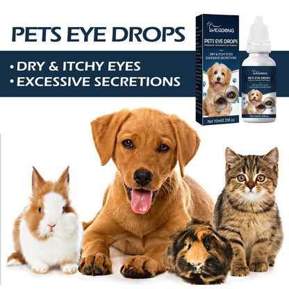 Pet Eye Drops for Cats and Dogs