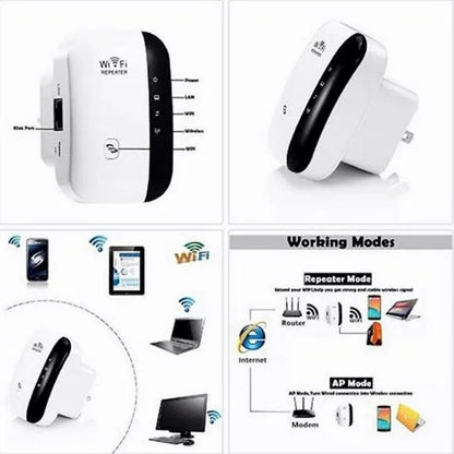 WiFi Range Extender | Internet Booster & Signal Repeater