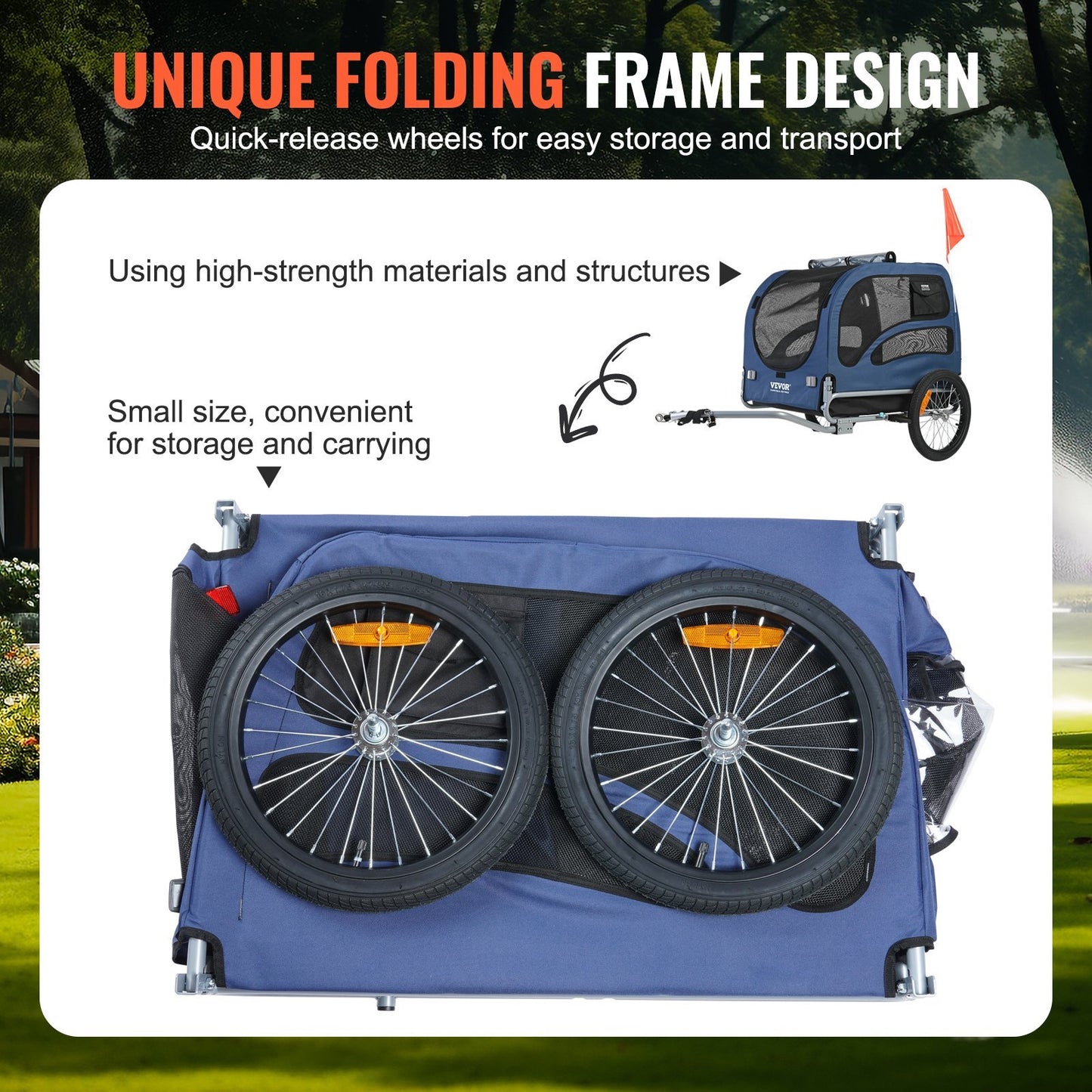 Pet Cart Bicycle Carrier