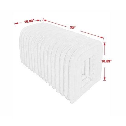 Ottoman Storage Bench Pet Supplies