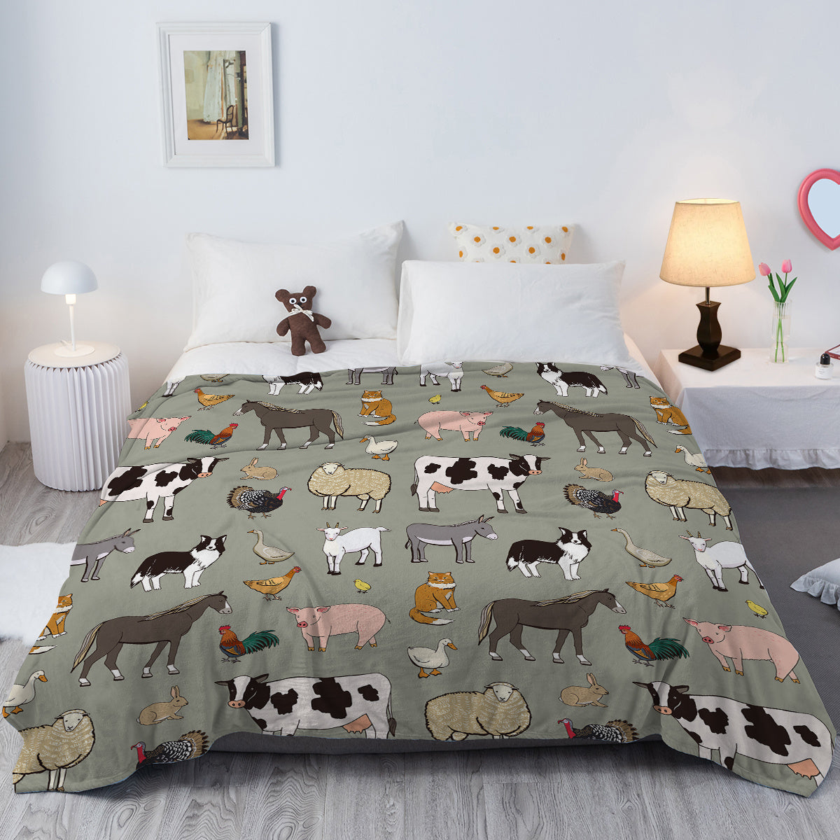 Various Animals Blanket