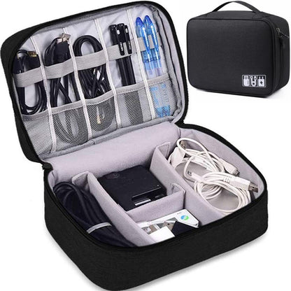Waterproof cable storage bag