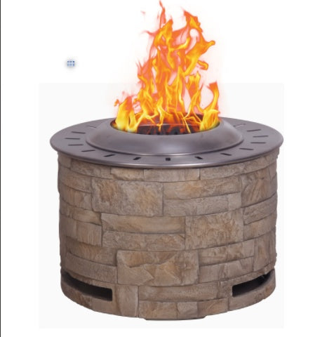 Stackstone Look Smokeless firepit